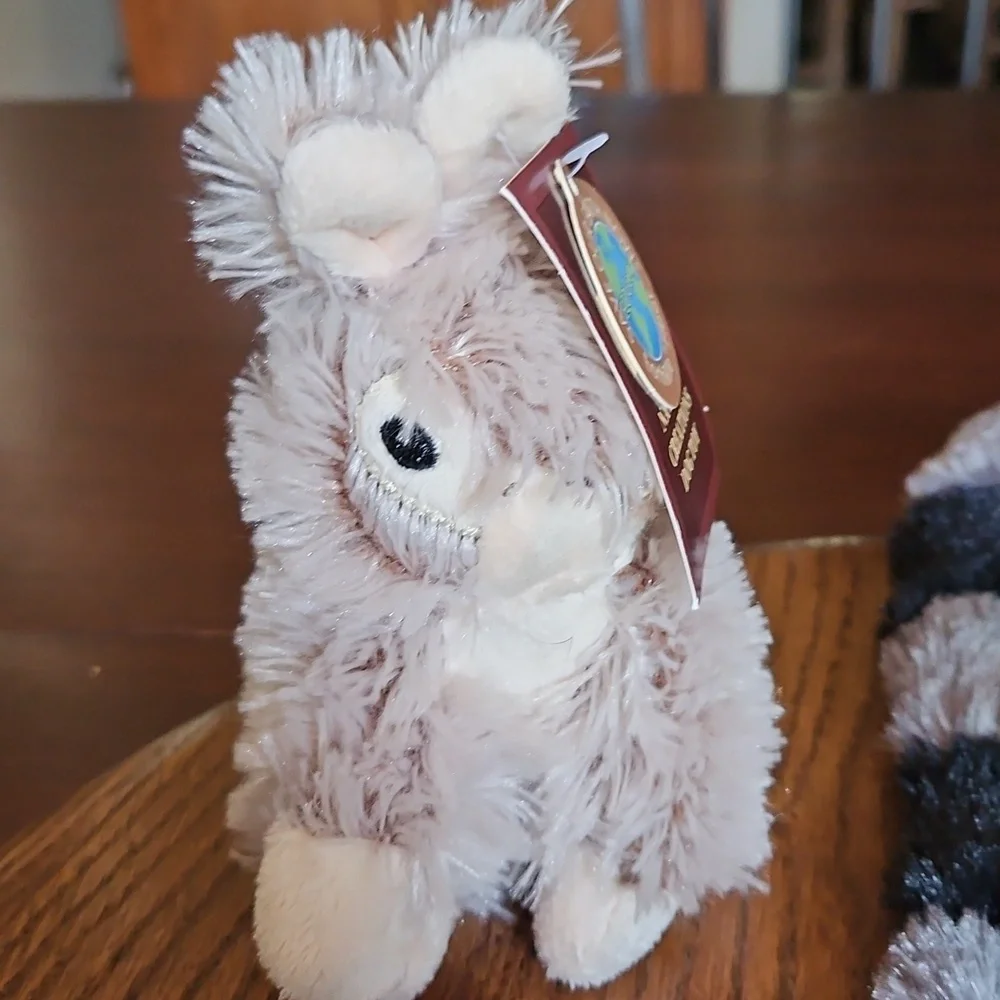 Fur Baby Toys - 5 Plush Toy Set for Small Pets NWT Cat Dog Kitten Pup Bundle